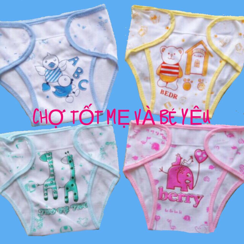 [HCM]COMBO 10 TÃ DÁN COTTON MỀM MẠI CHO BÉ SƠ SINH