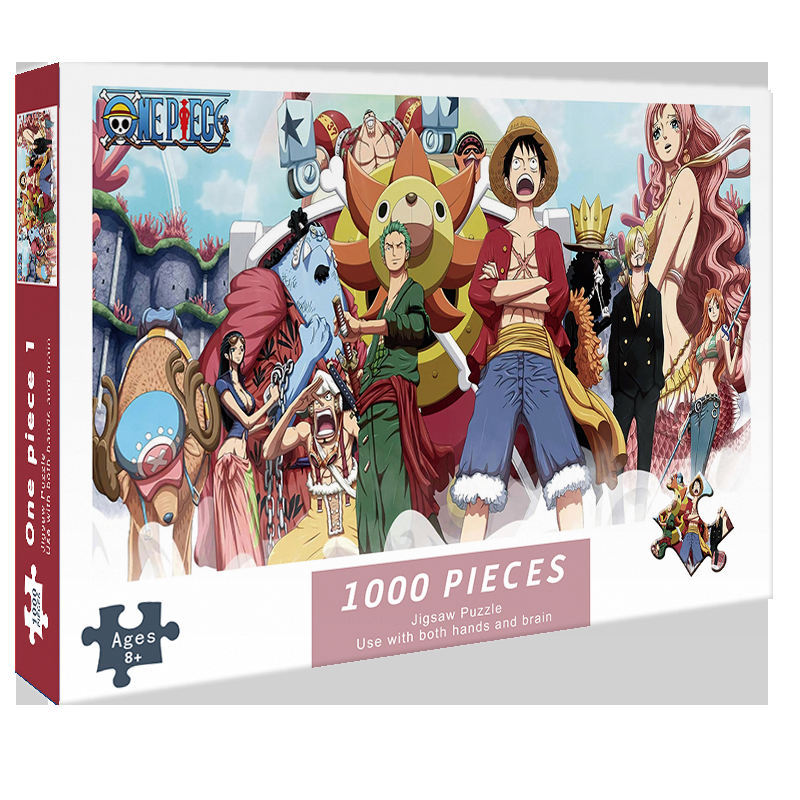 Tranh xếp hình 1000 mảnh One Piece jigsaw puzzle