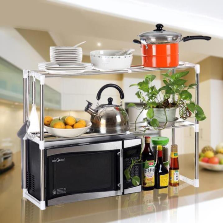 Kệ để đồ lò vi sóng 2 tầng