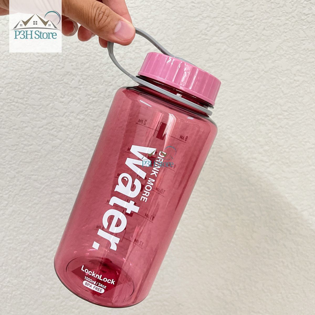 Bình nước thể thao nhựa Tritan Lock&Lock Mountain dung tích 1L  ABF610