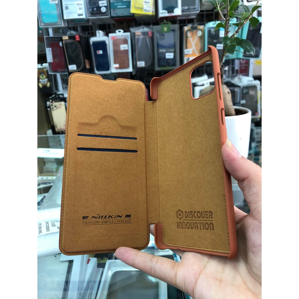 Bao Da Samsung Galaxy Note 10 Lite Nillkin Qin
