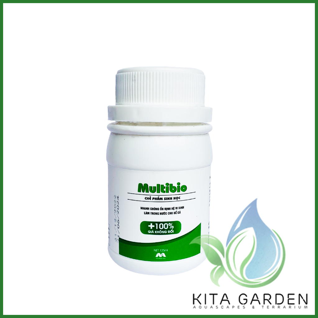 Vi sinh nước Multibio giúp trong nước bể cá