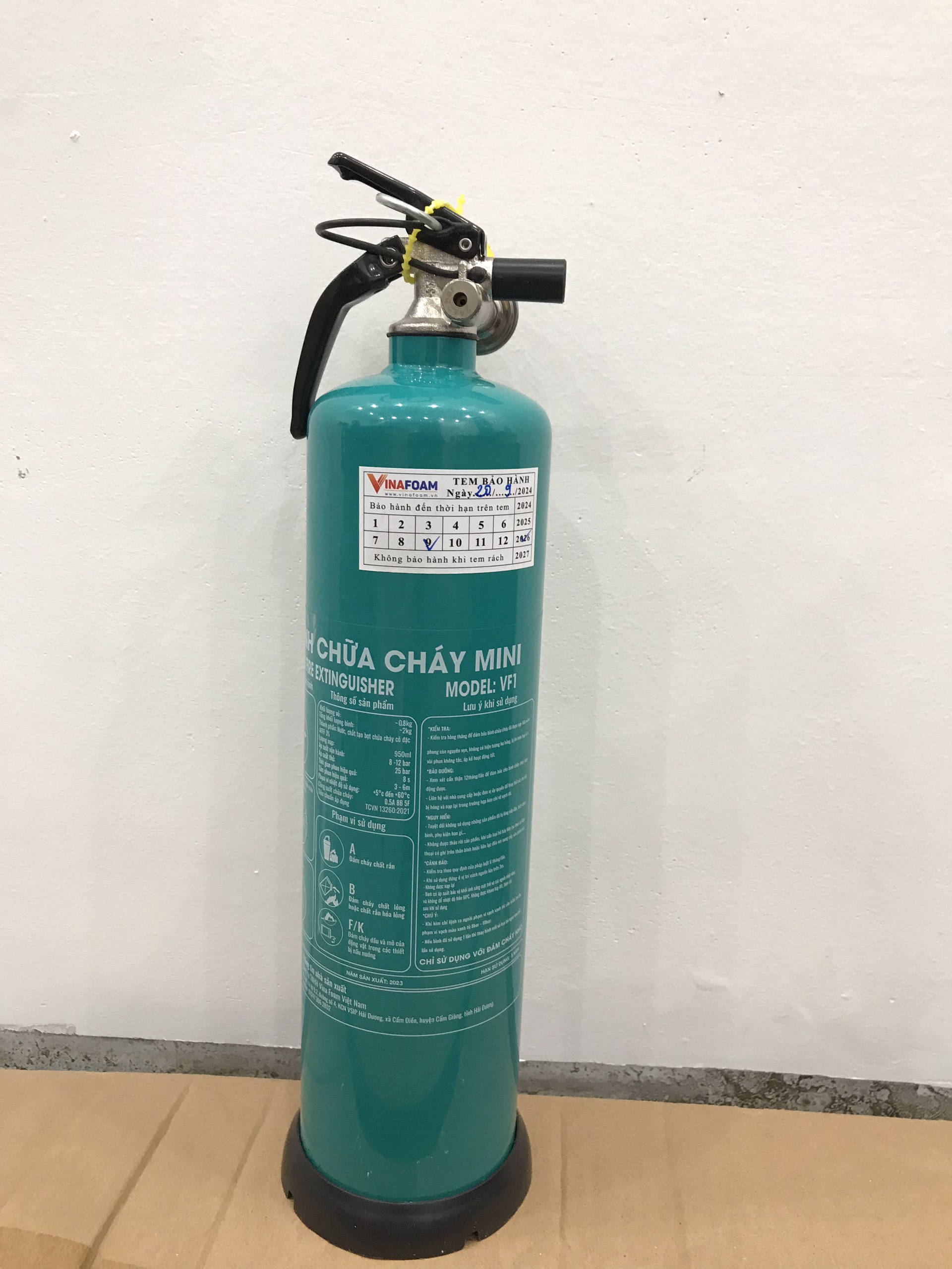 Bình chữa cháy nhà bếp VF1 VINAFOAM