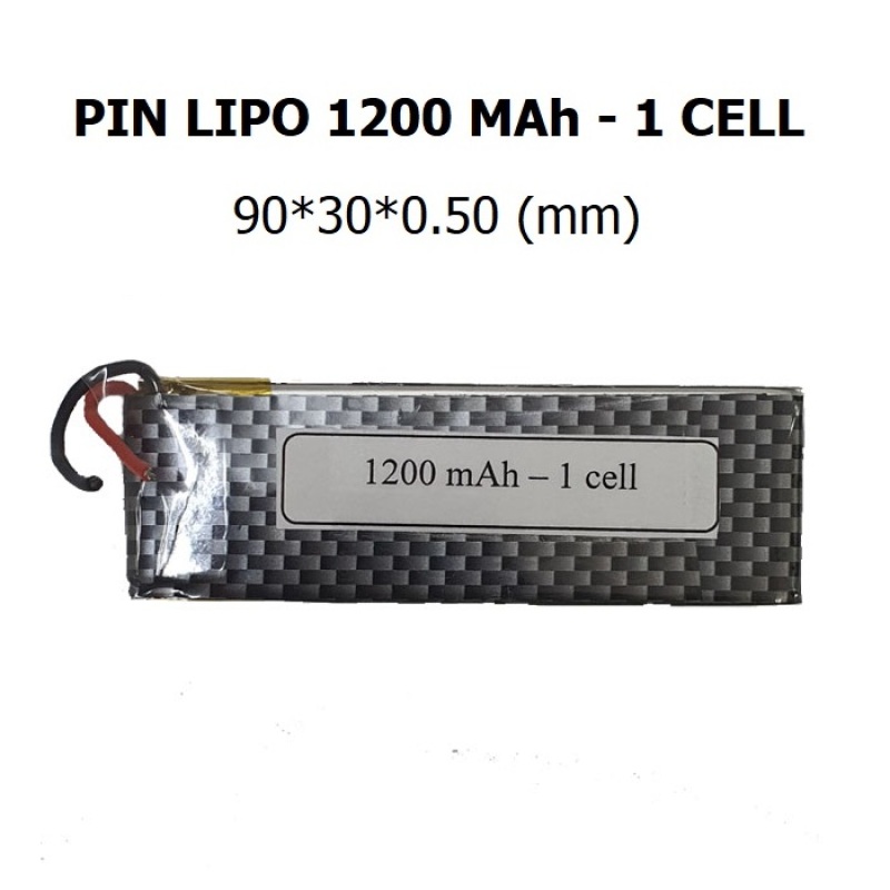 Pin LIPO 1200 MAh, 3.7V