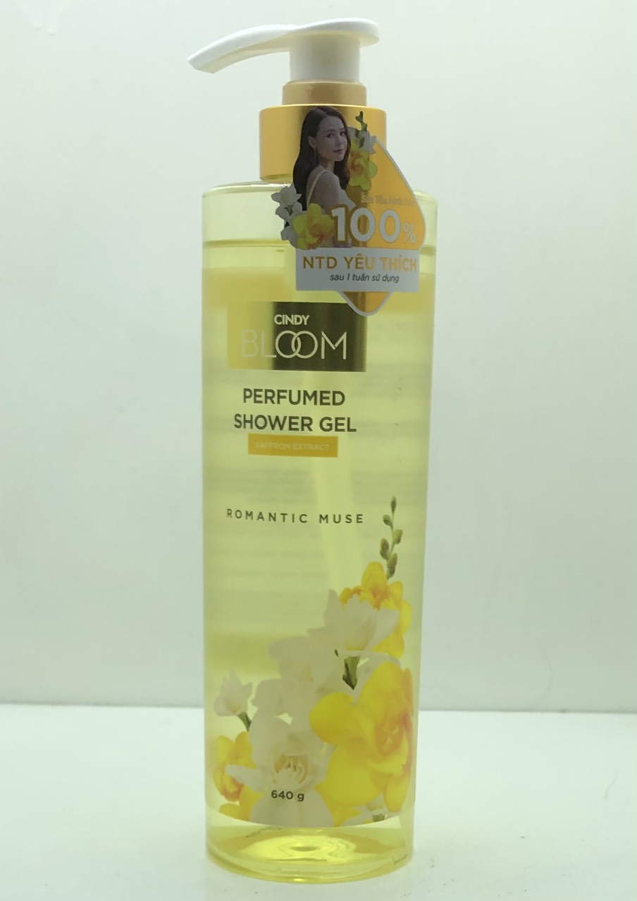 Sữa tắm nước hoa Cindy Bloom 640g