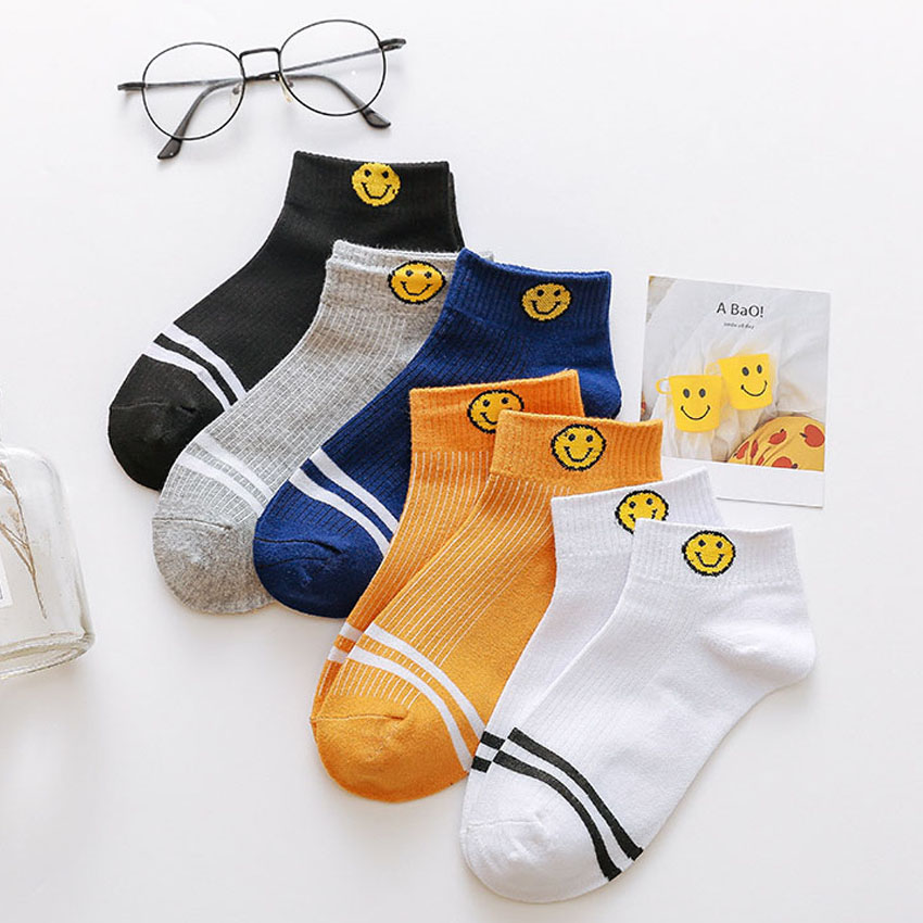 [HCM][Set 5] Vớ nữ tất nữ mặt cười dễ thương TN04