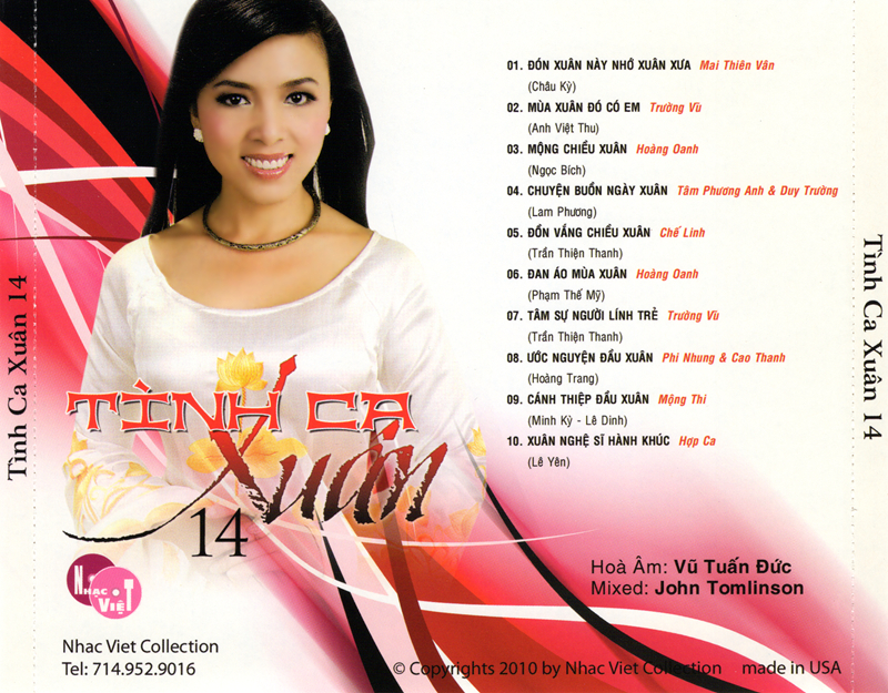 Nhạc Việt CD - Tình Ca Xuân 14