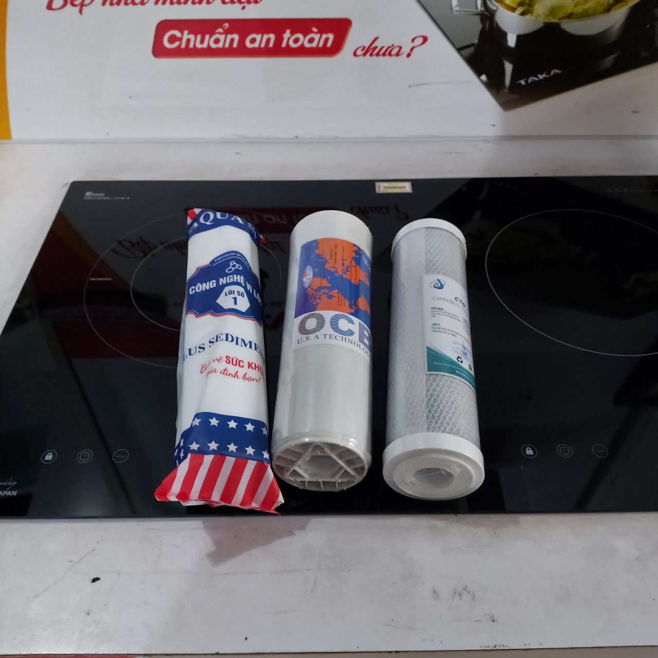 Combo Bộ 3 Lõi Lọc Nước Số 1  2  3