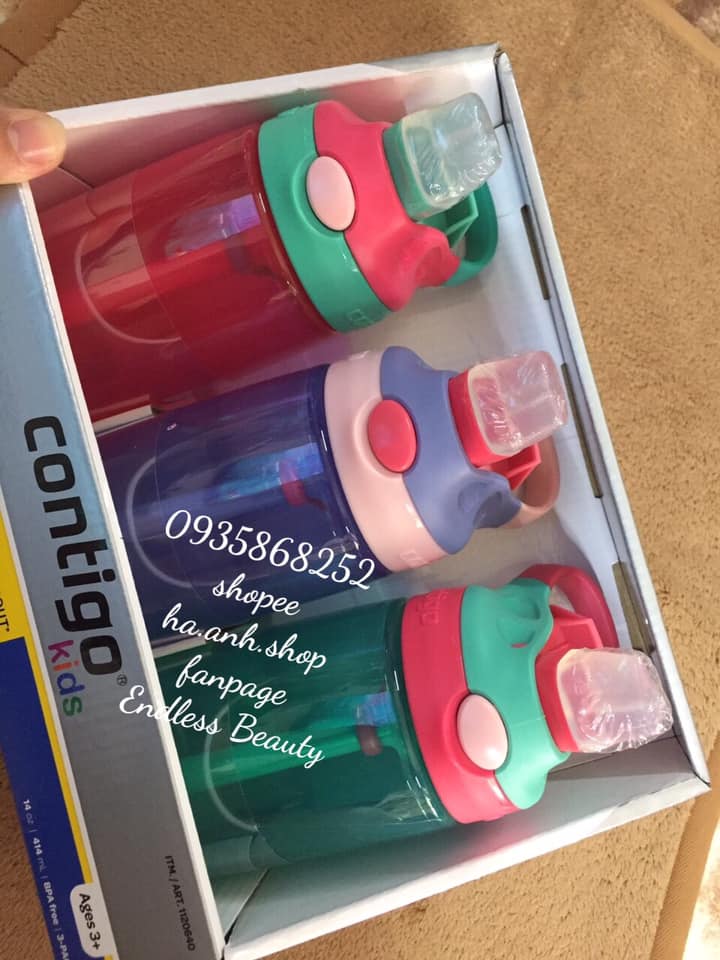 Bình nước CONTIGO KIDS set 3 bình