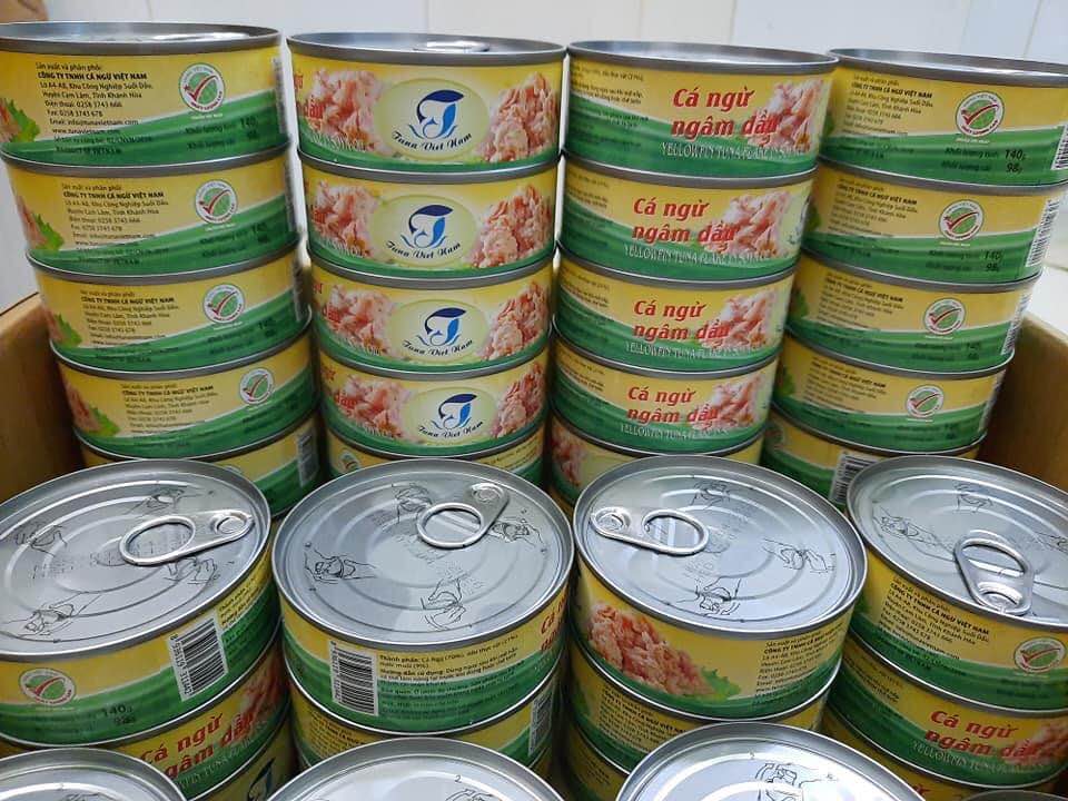 Cá ngừ thịt xé hộp 140g/ lon