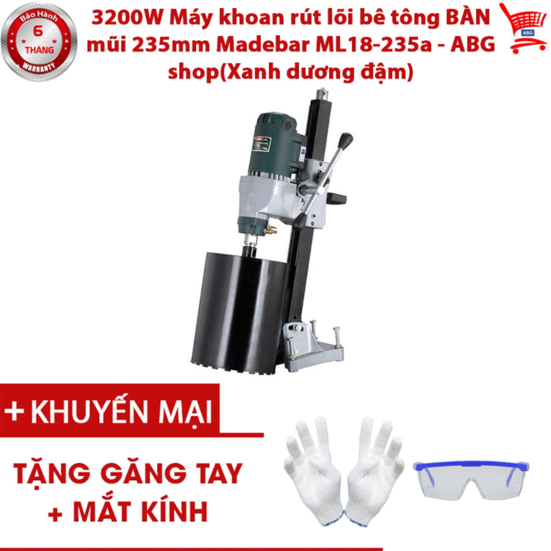 3200W Máy khoan rút lõi bê tông BÀN mũi 235mm Madebar ML18-235a - ABG shop