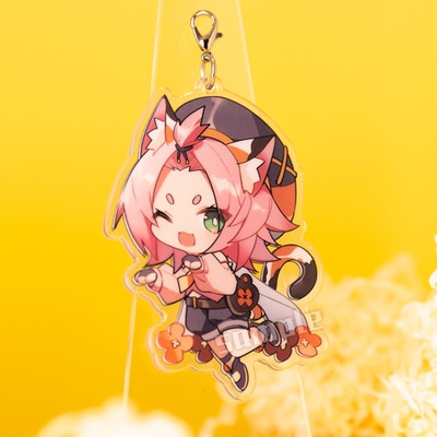Móc khóa game genshin impact mẫu 2 chibi anime