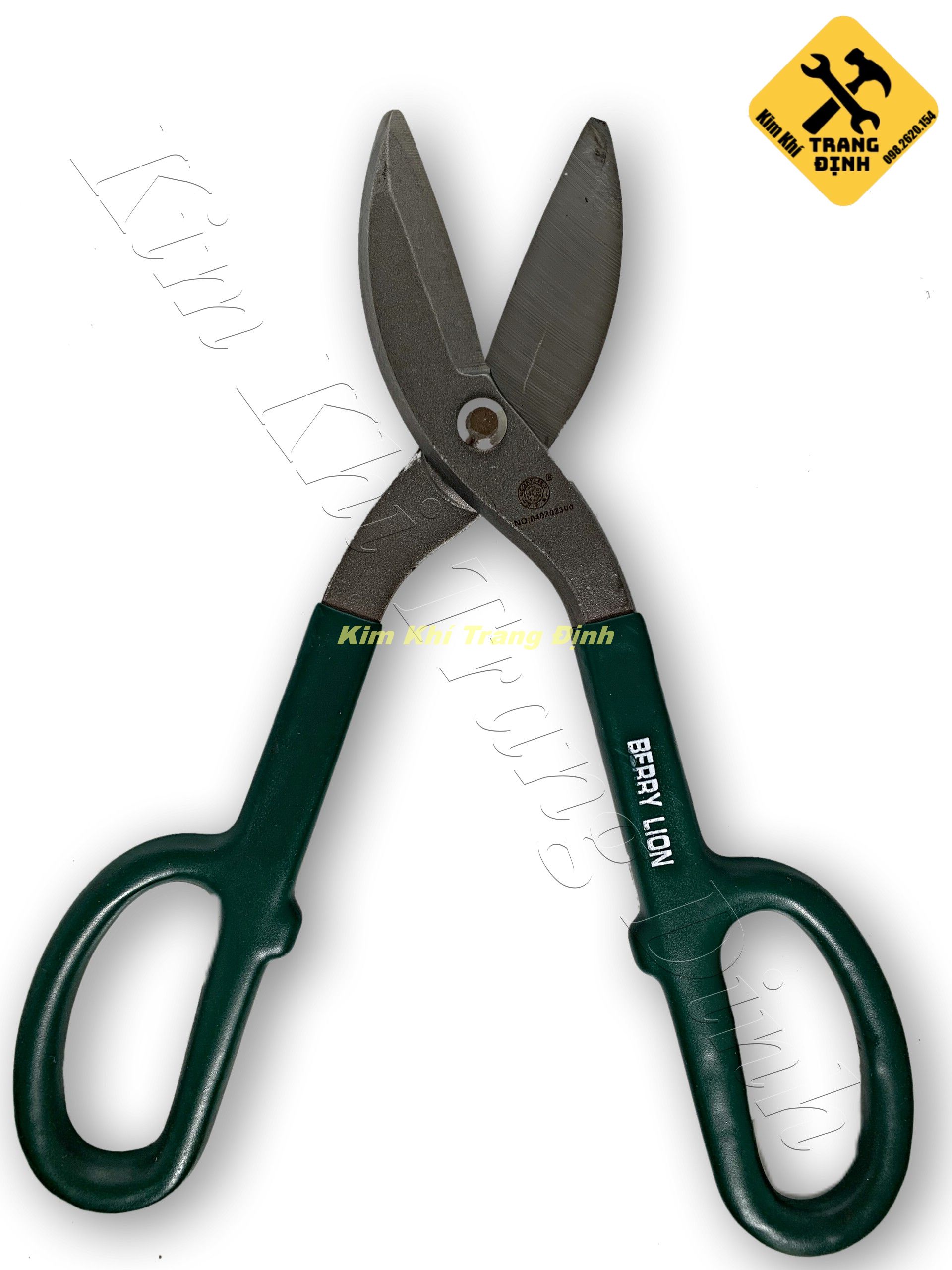 Kéo Cắt Tôn Berrylion 10/250mm (Kéo Cắt Thạch Cao Cắt Lưới)