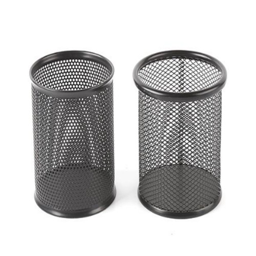 Hộp cắm viết sắt tròn (027251) _(9 x 10)cm
