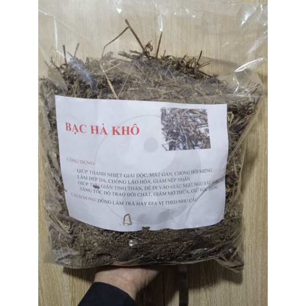 Cây bạc hà khô 1kg