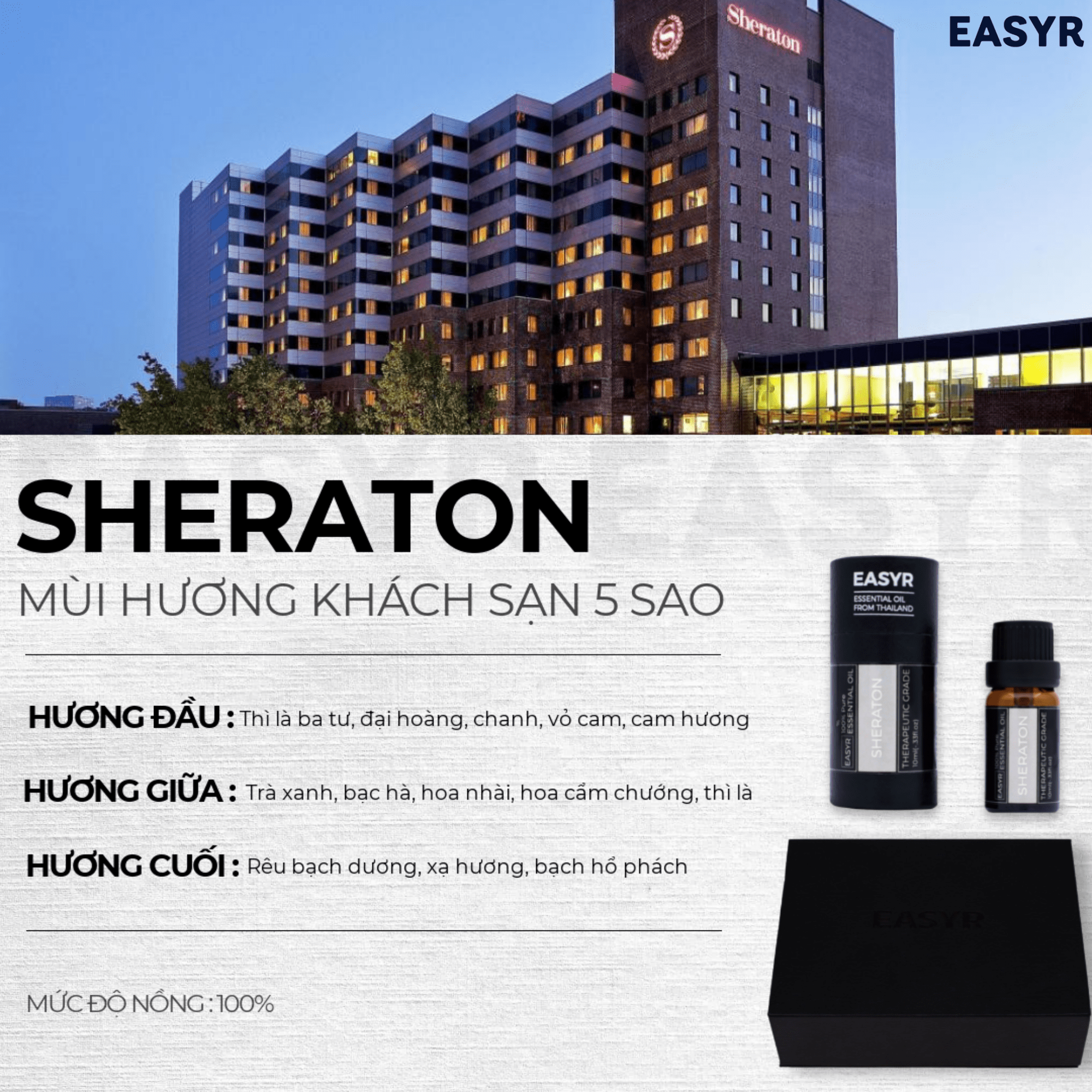 [HÀNG THÁI LAN] TINH DẦU KHÁCH SẠN 5 SAO EASYR COLLECTION [CÓ SẴN]