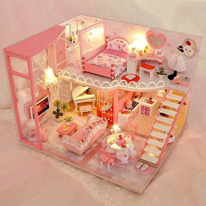 Mô hình nhà búp bê diy house -TD40