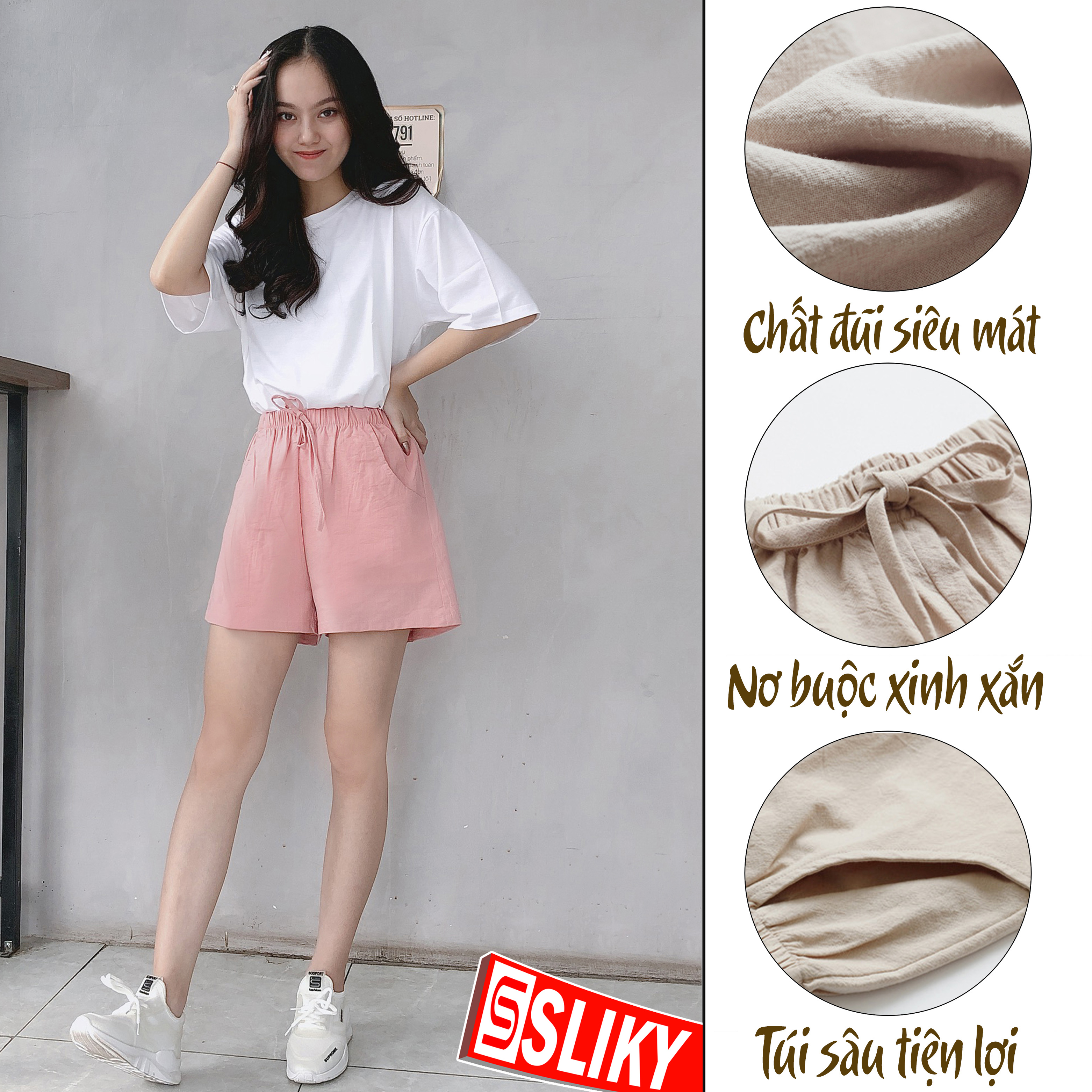 Quần short đũi nữ - Quần short nữ - SD01