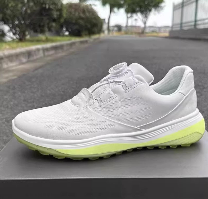 Giày Golf Nam Ecco Biom nút vặn, chất liệu da PU cao cấp, Không thấm nước. đế biom, êm chân không trơn trượt. giày gôn nam
