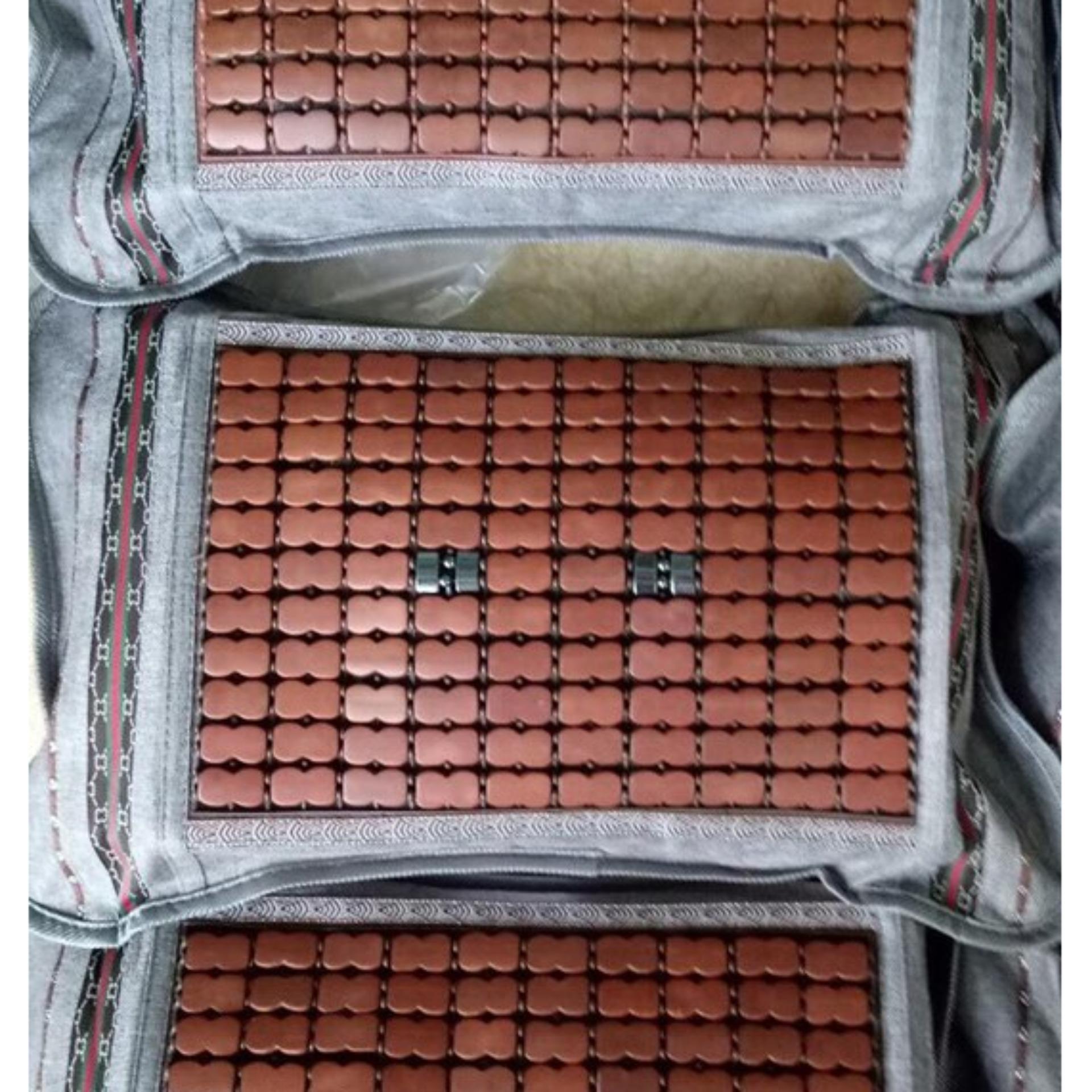Combo 2 Gối Trúc Mát Hạt Trúc Ruột Đinh Lăng