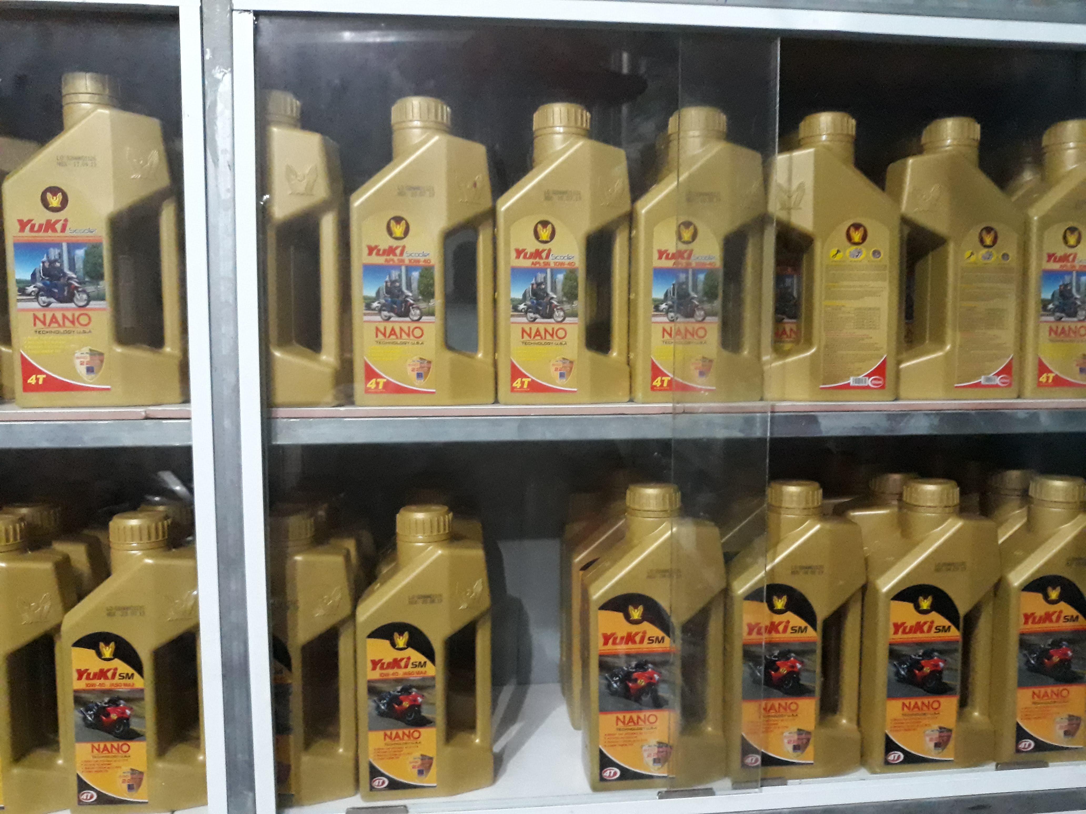 nhớt YUKI NANO xe ga 0,8l