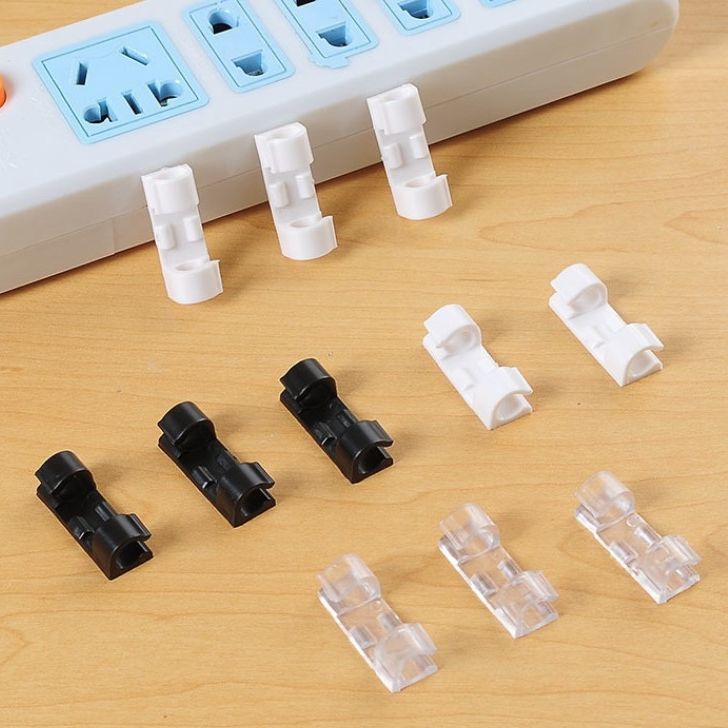 Set 20 kẹp cố định dây cáp/dây điện