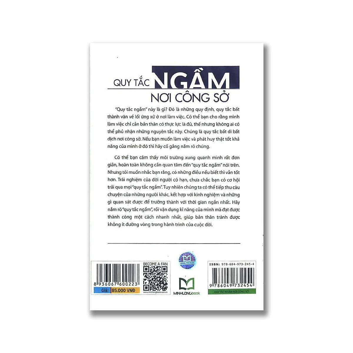 Sách: Quy Tắc Ngầm Nơi Công Sở