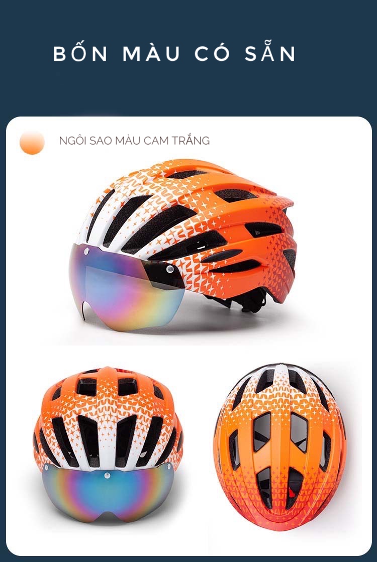 Nón bảo hiểm thể thao cao cấp