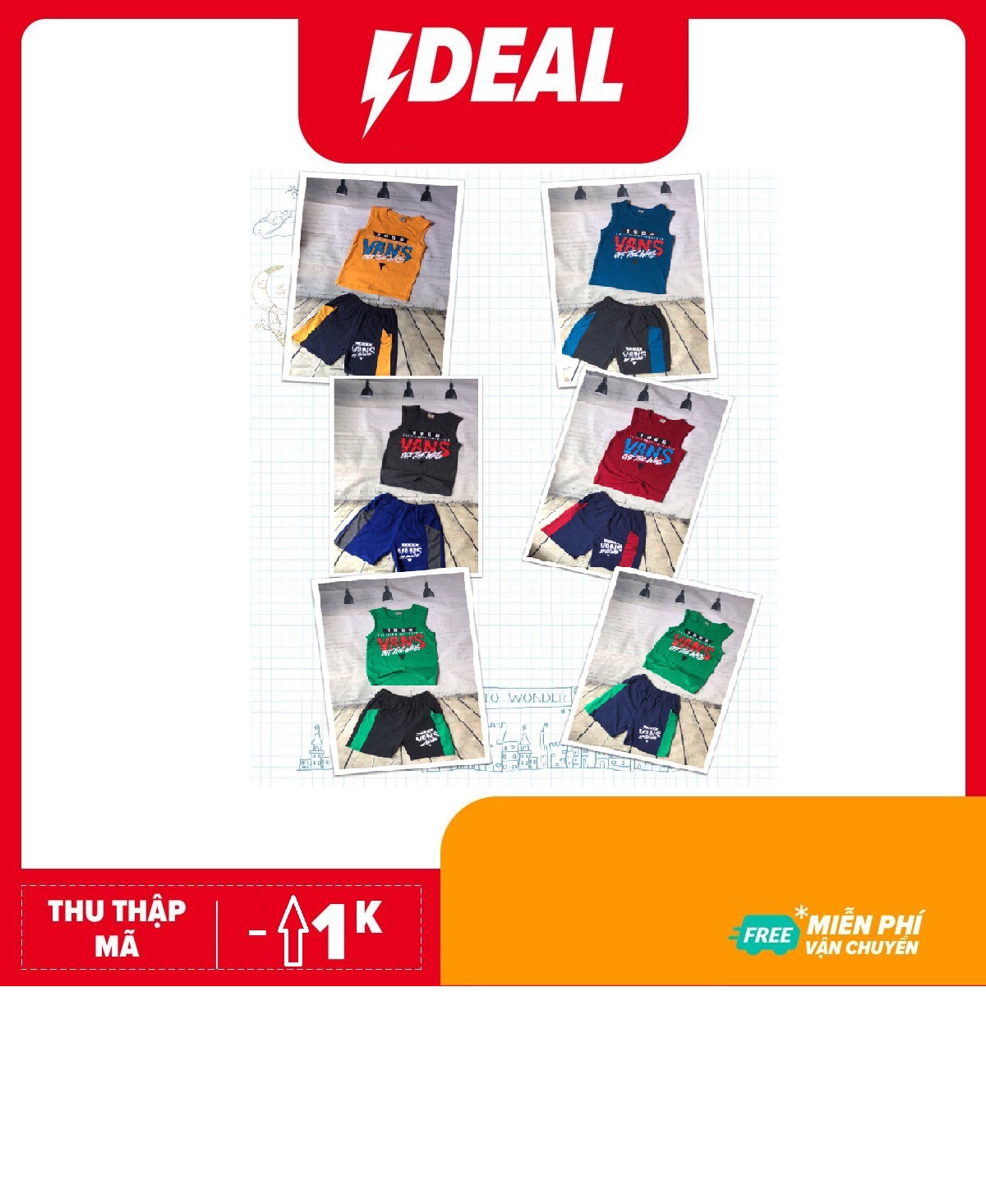 Đồ bộ bé trai size đại từ 21kg - 40kg