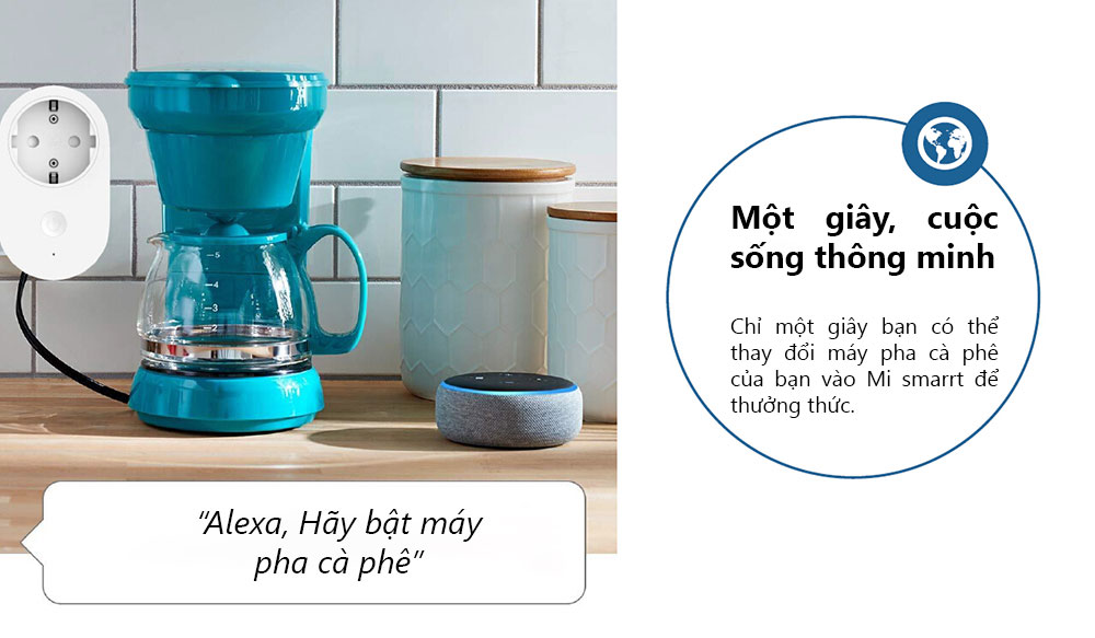 Ổ cắm thông minh XiaoMI MI Smart PLUG (WIFI) GMR4015GL