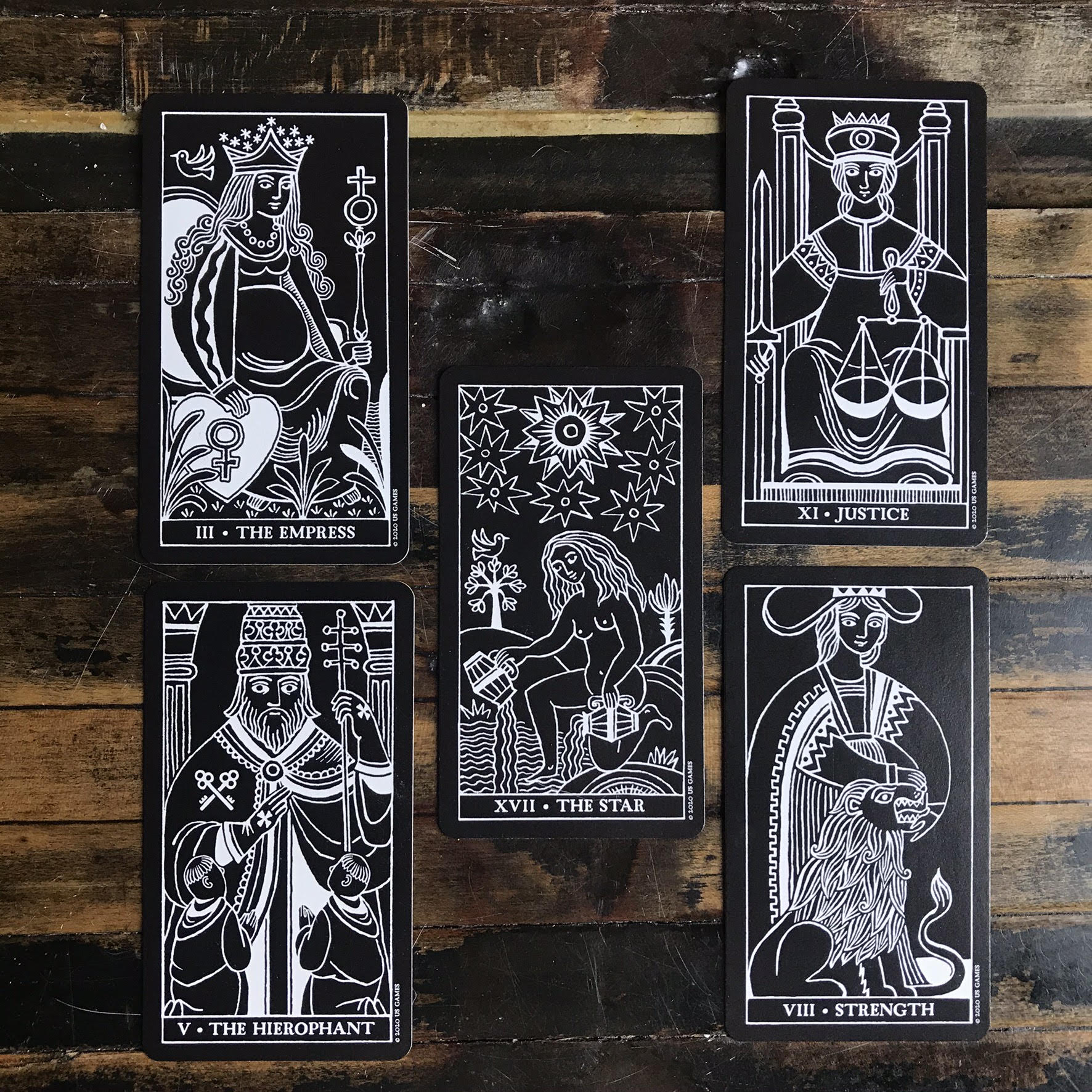 Inversion Tarot in Tin
