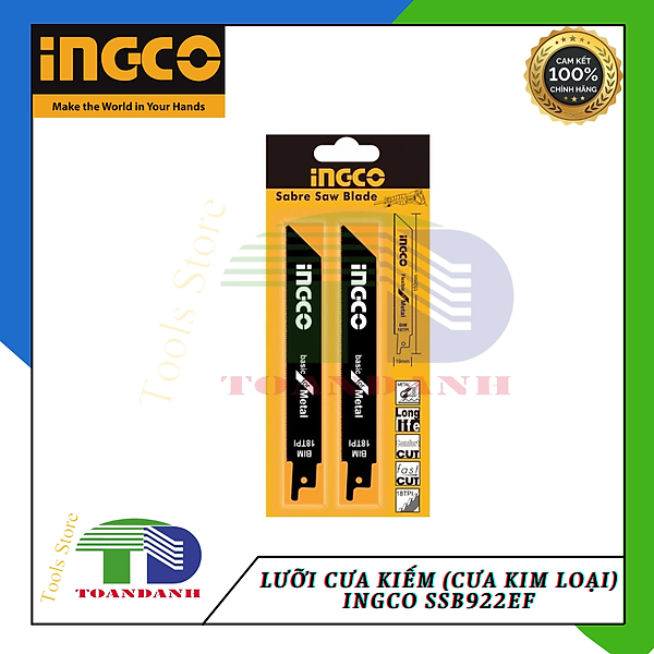 Lưỡi cưa kiếm ingco ssb922ef