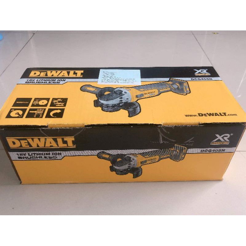 [HCM]Thân máy mài dung pin 18v-20v Dewalt DCG 405N