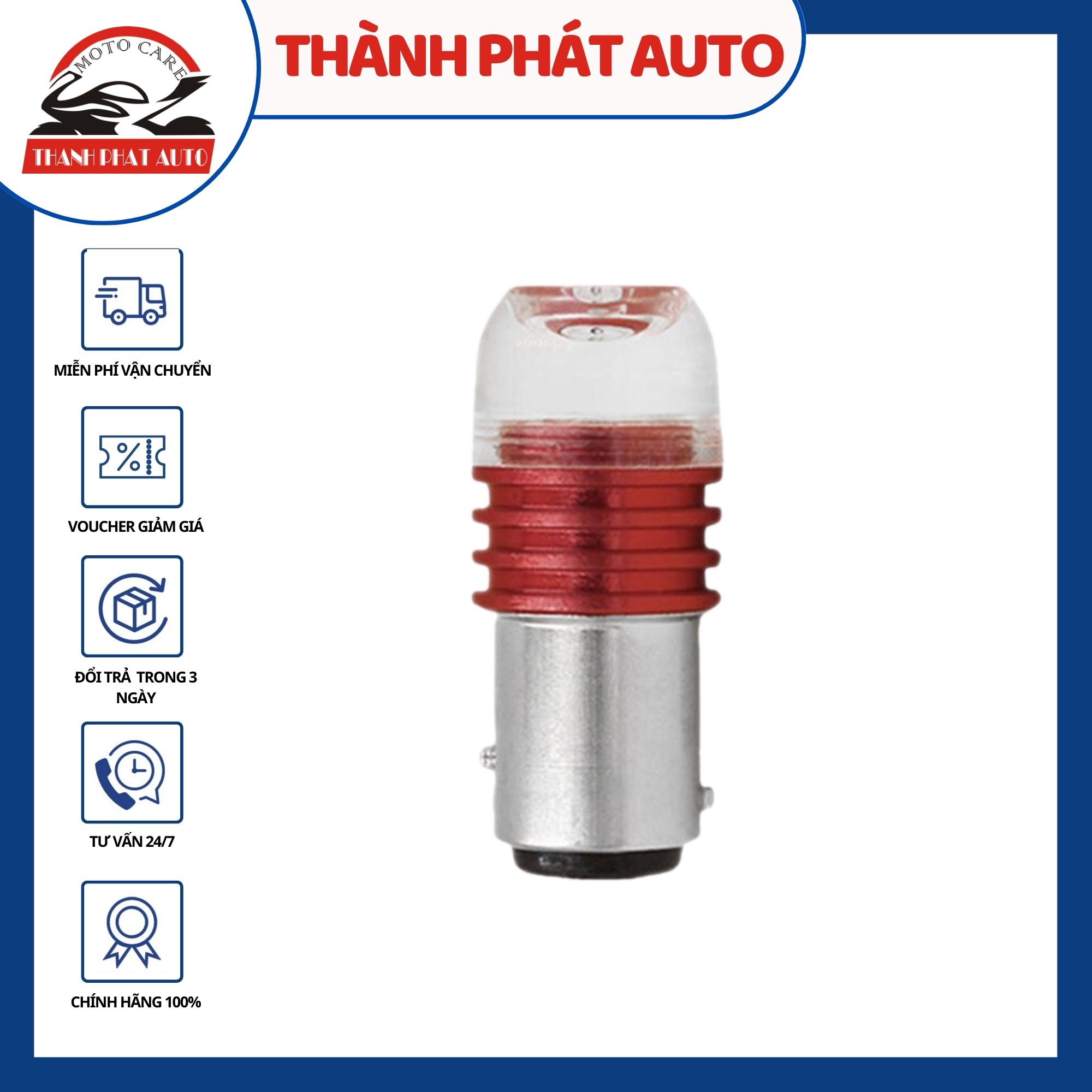 [HCM] Đèn hậu led nhấy nháy và audi dành cho xe máy ánh sáng đỏ