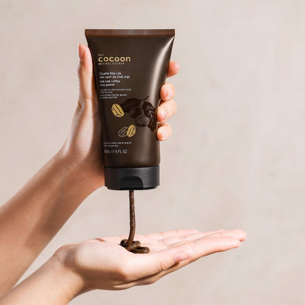 Tẩy da chết cà phê cocoon 150ml cho da mặt