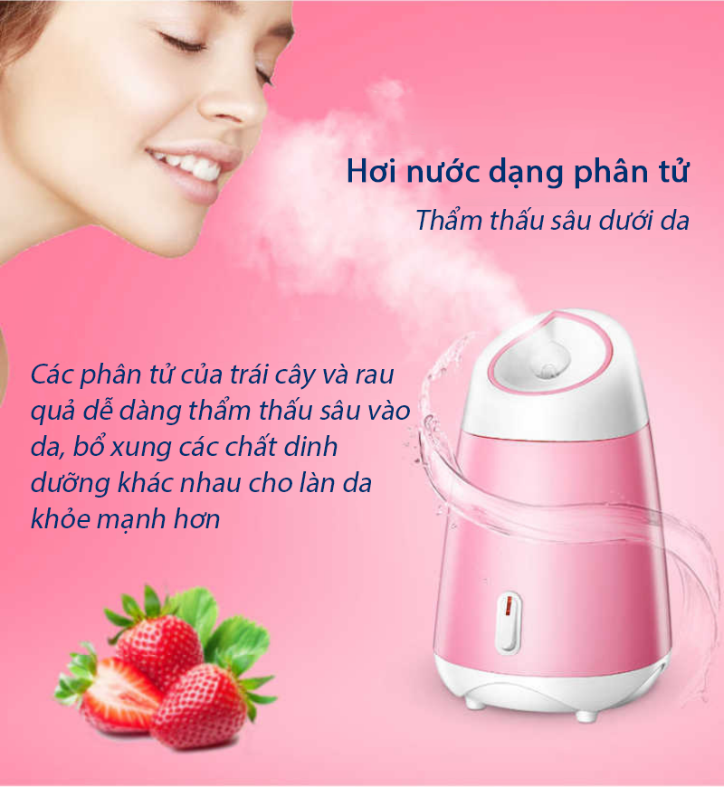 [Hot 2022] Máy Xông Mặt Chanh Xả Gừng Magic Bullet - Xông Mặt, Mũi, Họng - Kháng Viêm, Kháng Khuẩn - Chăm Sóc Phục Hồi Da Hư Tổn, Tẩy Tế Bào Chết - Thiết Bị Không Thể Thiếu Trong Mùa Dịch