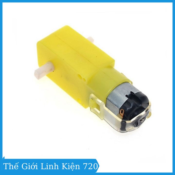 Động cơ giảm tốc vàng 3v-9v chế xe mô hình