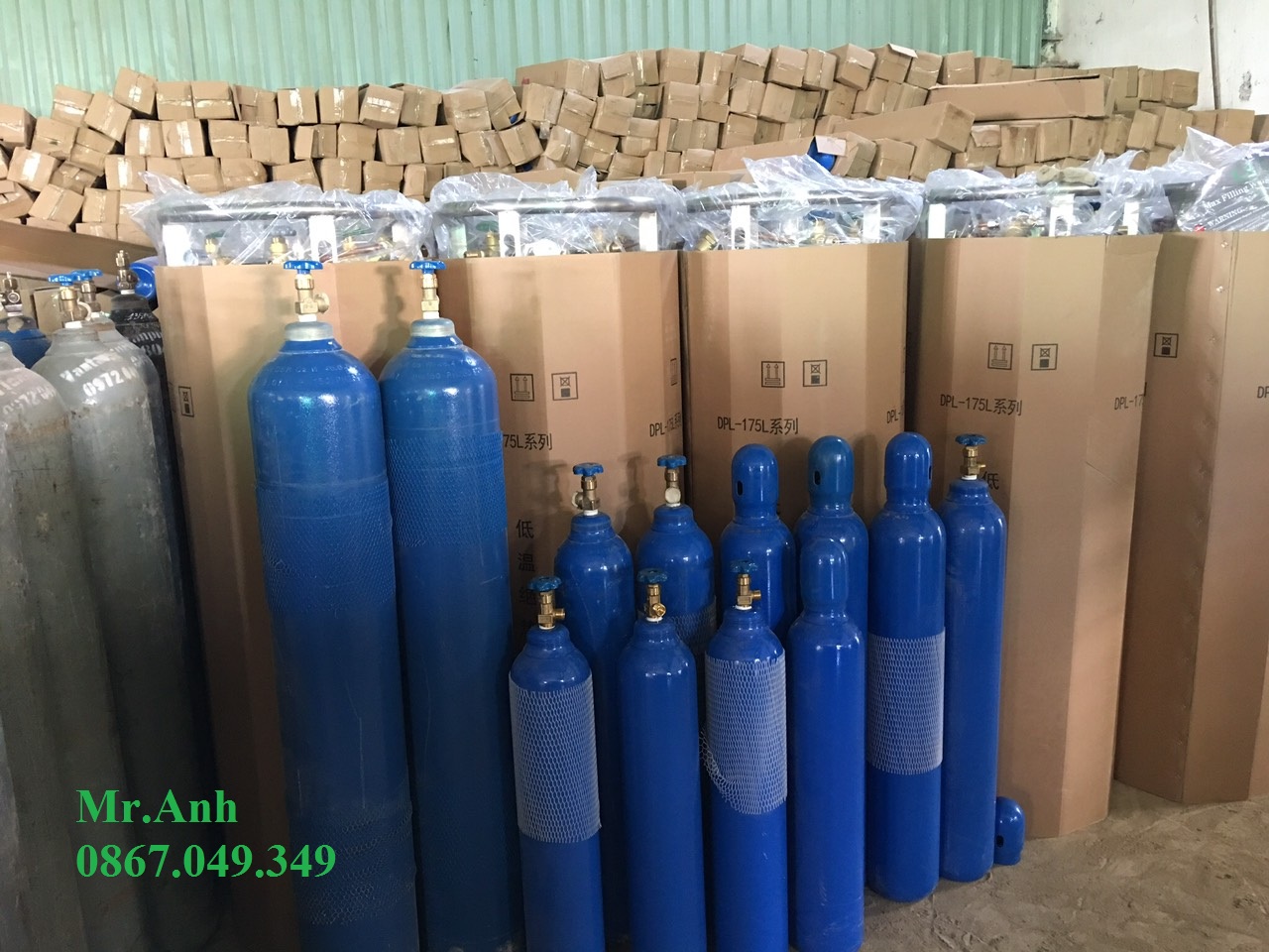 [HCM]bình khí Oxy 40l