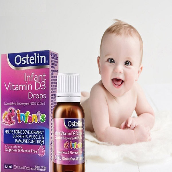 Ostelin Infant Vitamin D3 Drop 2.4 m
