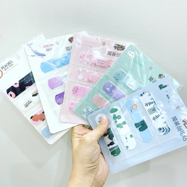 [HCM]Set 5 Miếng Băng Cá Nhân Urgo Dễ Thương (Mẫu giao ngẫu nhiên)