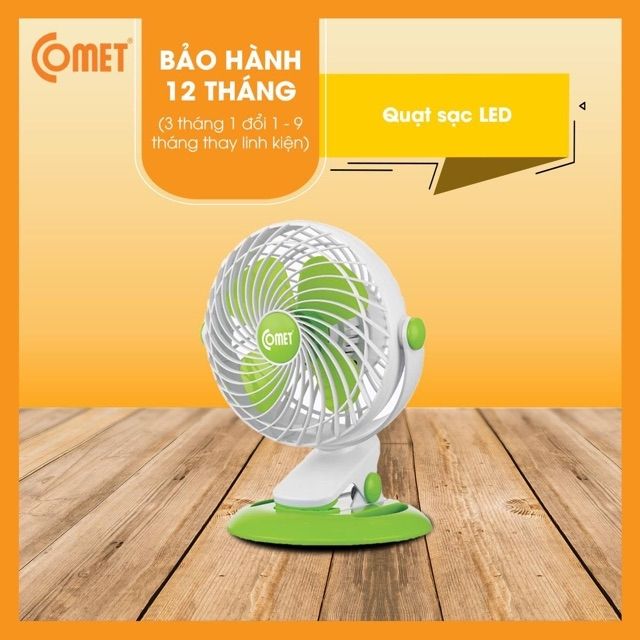 [HCM]Quạt sạc COMET CRF0206