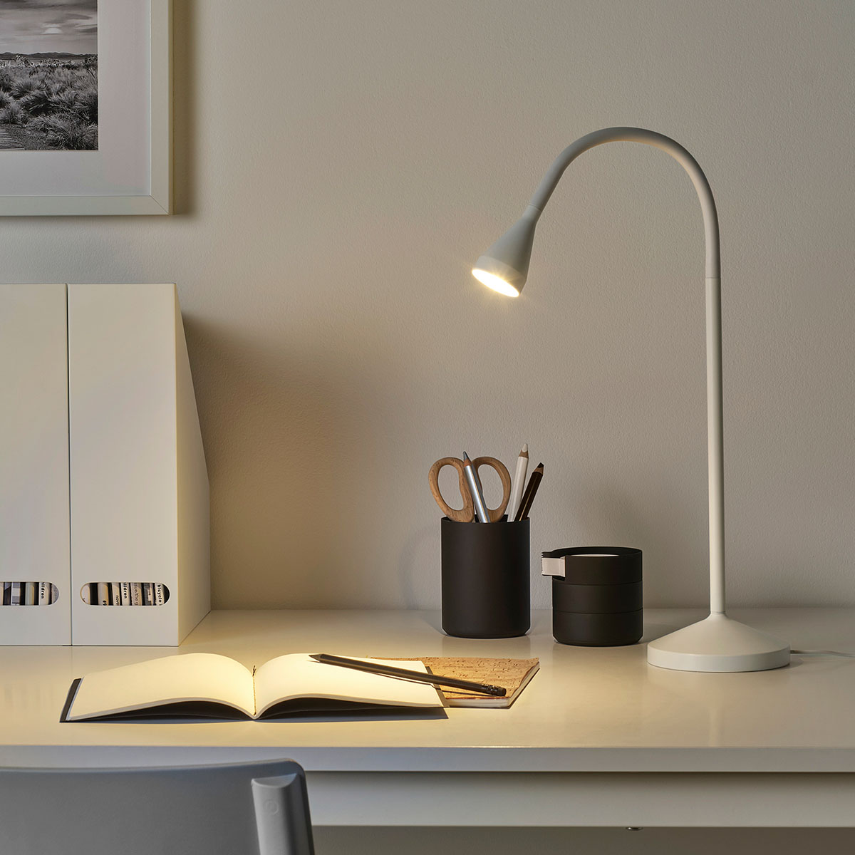 [HCM] ĐÈN BÀN IKEA CHÍNH HÃNG – NAVLINGE (Đen)