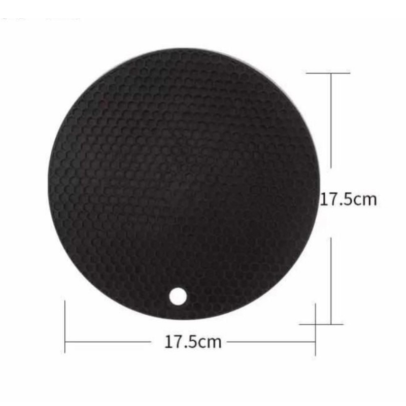 Miếng lót cách nhiệt bát đĩa xoong nồi silicon cao cấp