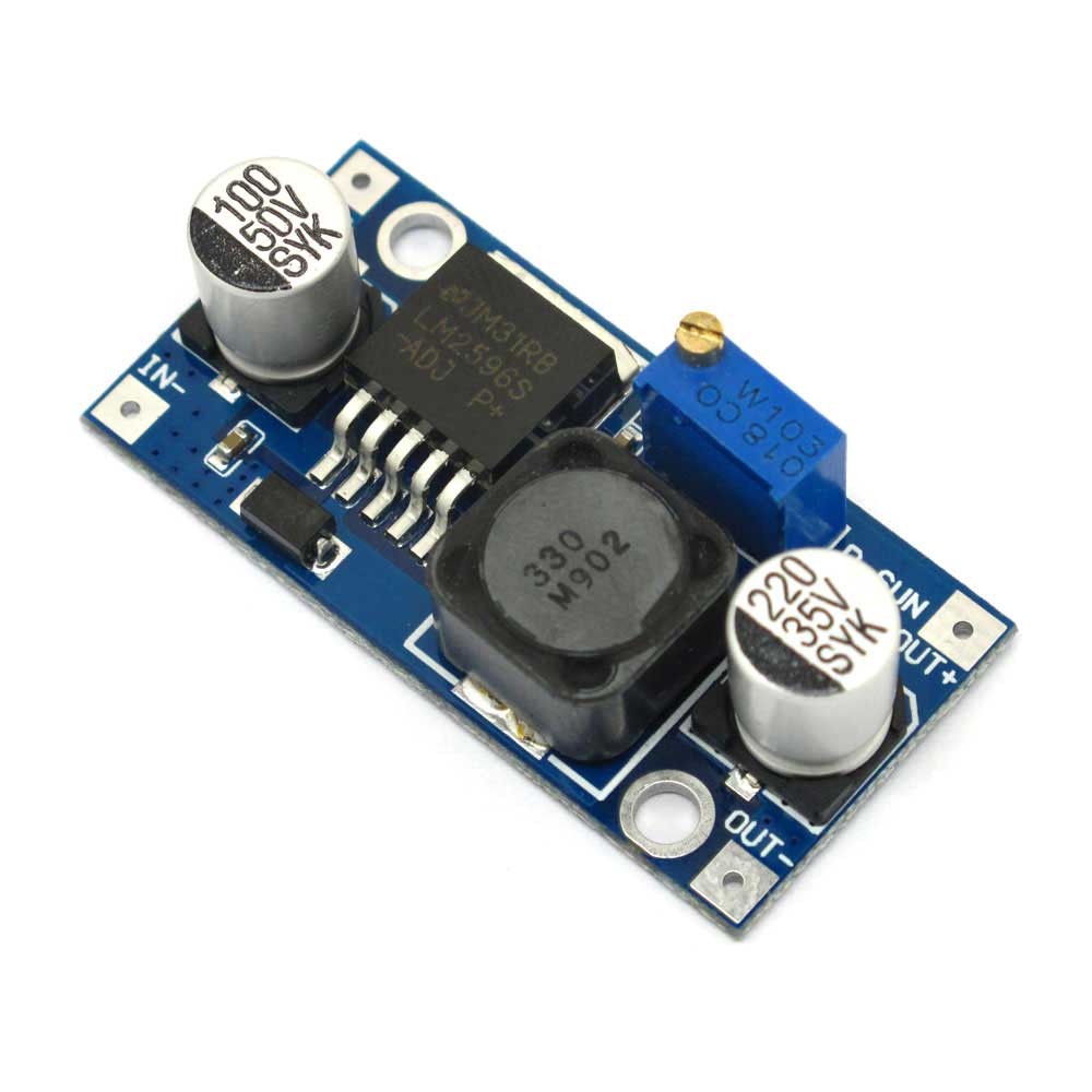 Module hạ áp LM2596 DC-DC  Mạch giảm áp DC-DC LM2596 3A đã sử dụng
