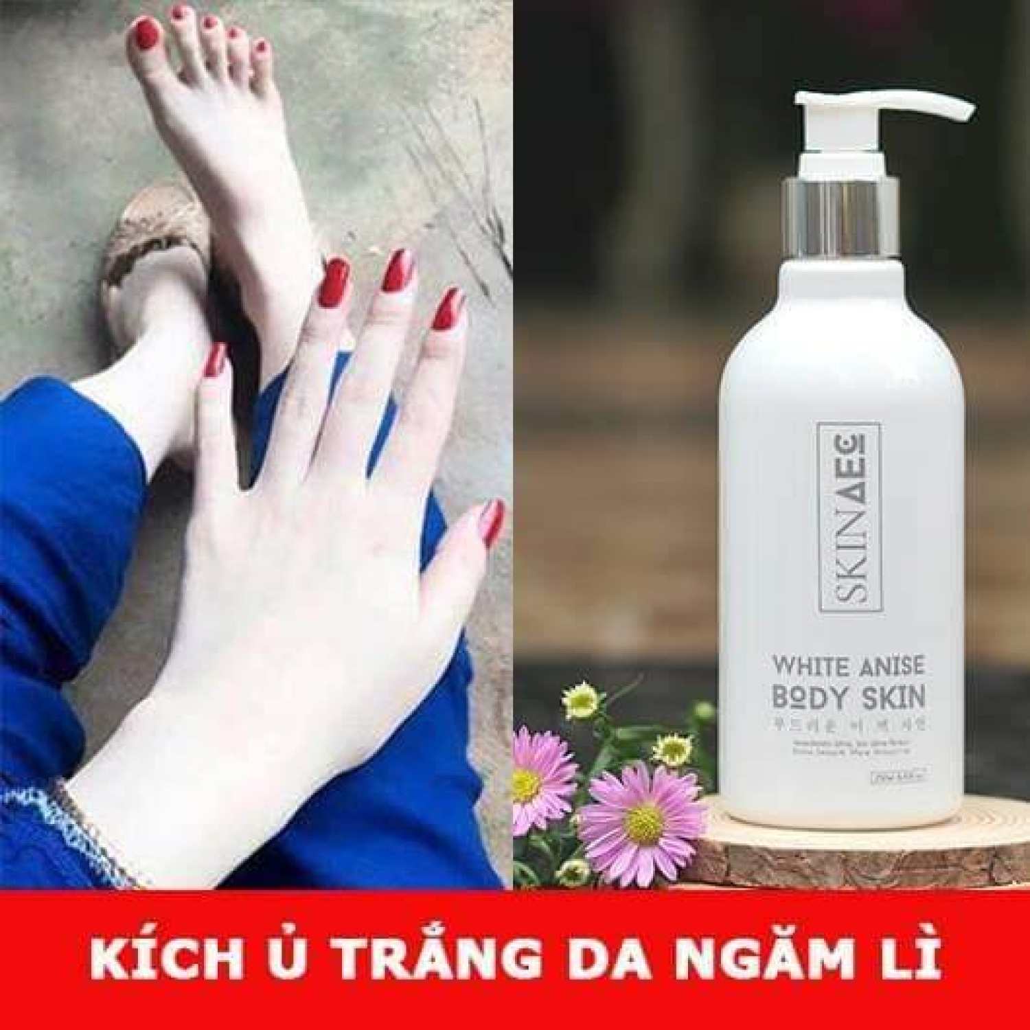 Tắm ủ kích trắng Than hoạt tính