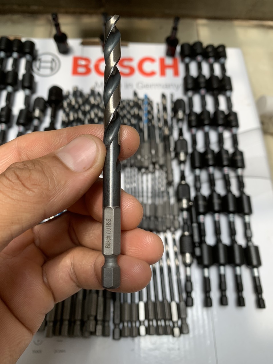 Mũi khoan inox Bosch , mũi khoan sắt thép Bosch chuôi lục giác