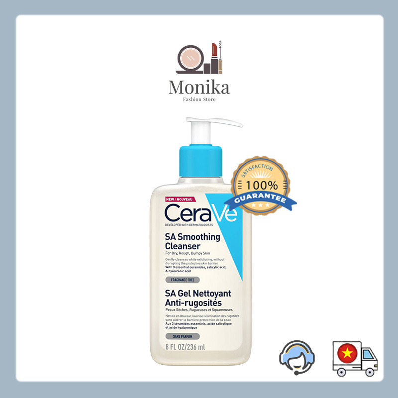 Sữa Rửa Mặt CeraVe SA Smoothing Cleanser 236ML