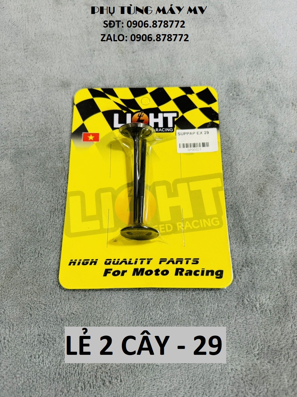 Xupap light size 19.22/20.23/22.25/23.26/24.27/25.28/26.29mm cho xe ex135/150