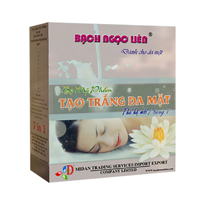 Tắm trắng mặt Bạch Ngọc Liên