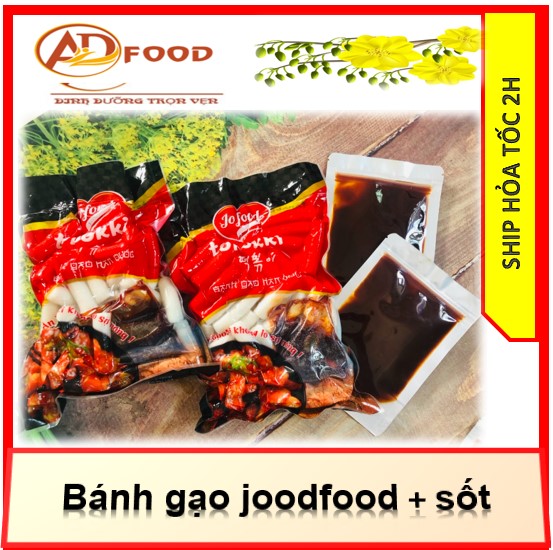 500g bánh gạo tokbokki Jofood kèm 100g sốt
